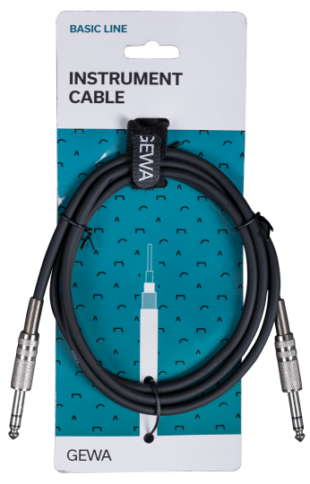 Gewa Instrument cable Stereo Jack 6,3 mm